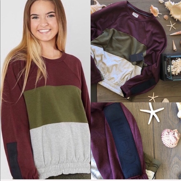 🌴🌼HURLEY- PULL OVER SWEATSHIRT🌼🌴 - Picture 2 of 8